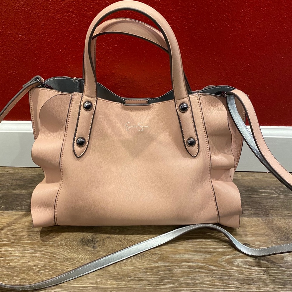 Jessica Simpson Purse (Blush/Silver)